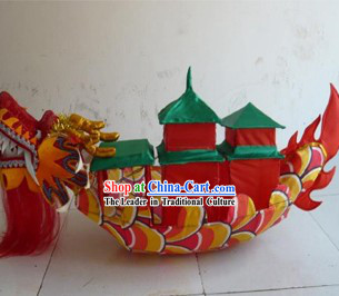 Traditional Chinese Dragon Boat for Display