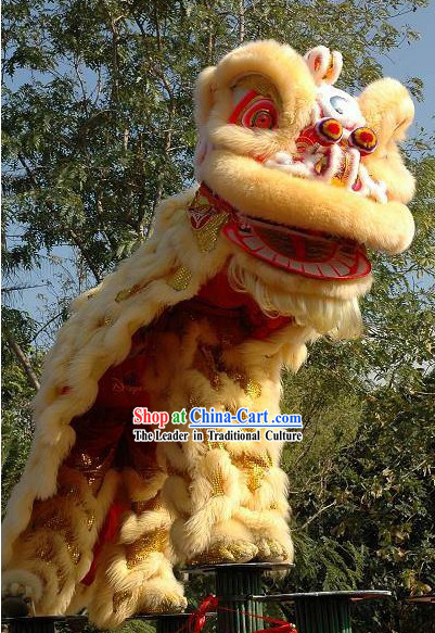 Festival and Opening Ceremony Supreme Chinese Lion Dance Costume Complete Set