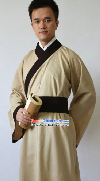 Ancient Chinese Student Hanfu Costume for Men