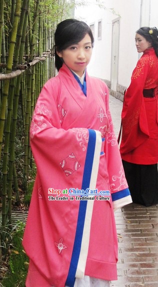 Ancient Chinese Han Dynasty Empress Dress Complete Set