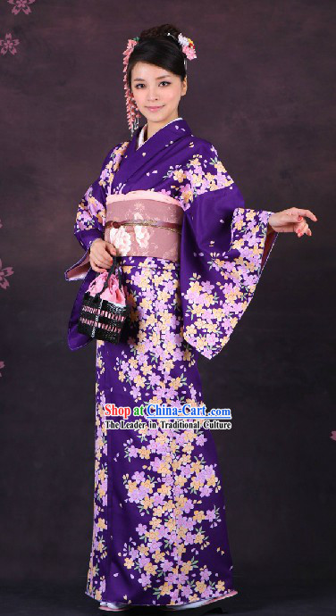 Traditional Japanese Formal Wear Kimono for Women