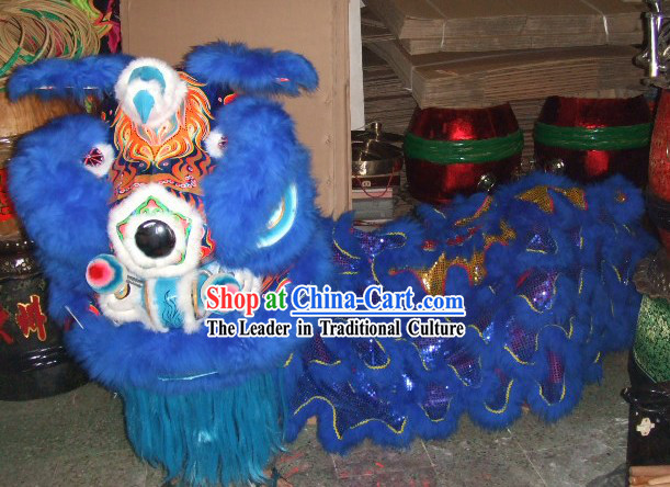 Supreme Competition and Celebration Lion Dancing Costume Complete Set