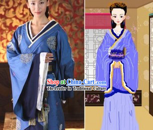 Ancient Chinese Palace Lady Costume Complete Set