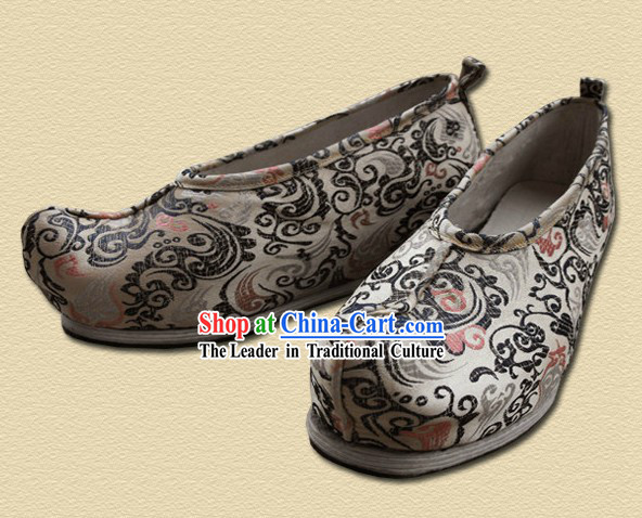 Traditional Chinese Handmade Hanfu Shoes for Men