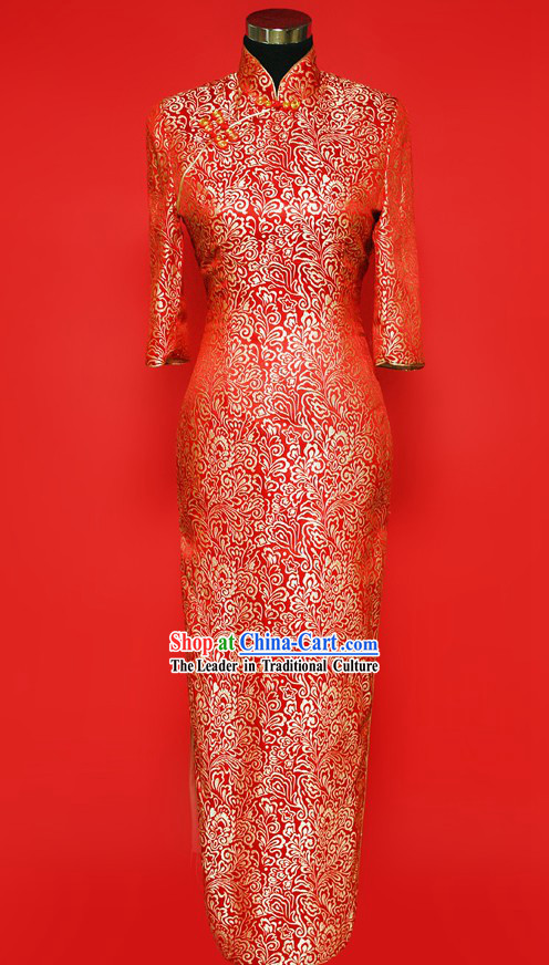 Chinese-style Xiao Feng Xian Wedding Suit of Skirt for Brides