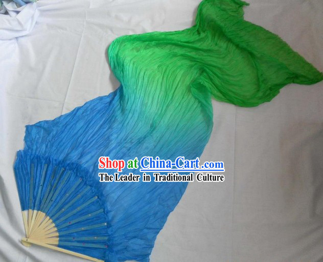 Chinese Classic Color Changing Silk Dance Fan