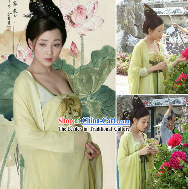 Ancient Chinese Tang Dynasty Yang Guifei Women Clothing