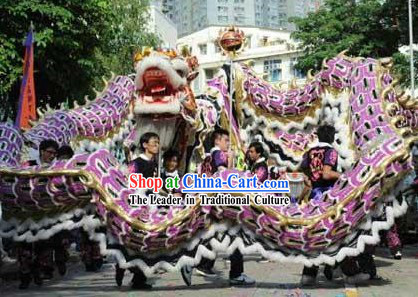 Grand Opening and Business Booming Celebration Dragon Dancing Costume Complete Set