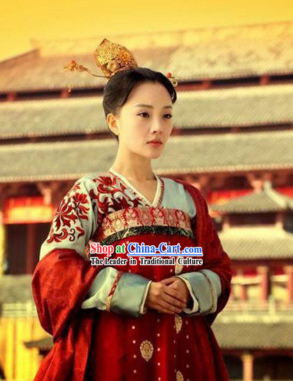 Ancient Chinese Tang Dynasty Princess Clothing