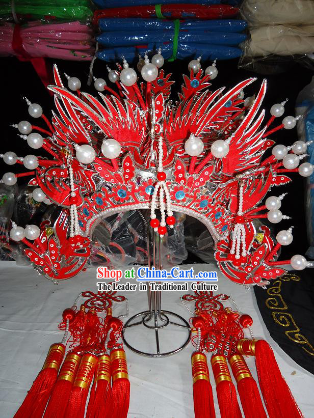 China Beijing Opera Phoenix Crown