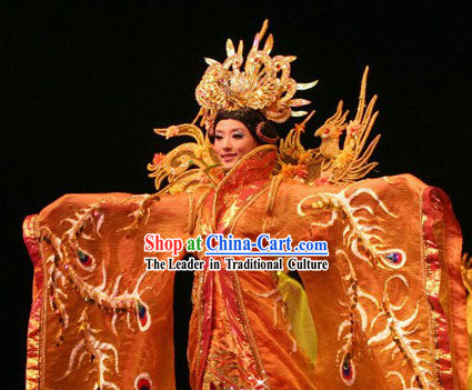 Ancient Chinese Empress Stage Performance Costumes