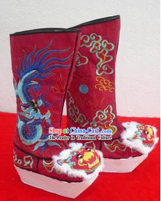 Traditional Chinese Handmade Dragon Boots