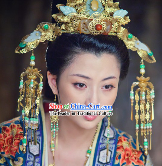 Traditional Ancient Chinese Imperial Palace Empress Hair Accessories Set
