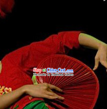 Traditional Handmade Asian Dance Fan Prop