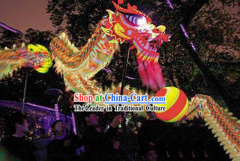 Competition Celebration and Parade Glow in Dark Dragon Dancing Costumes Complete Set