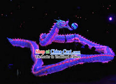 Competition and Parade Illuminated Dragon Dance Costumes Complete Set for 7-8 People