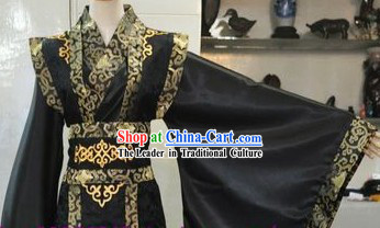 Ancient Chinese Black Cosplay for Men