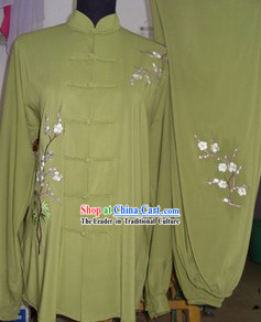 Traditional Chinese Silk Tai Chi Clothes