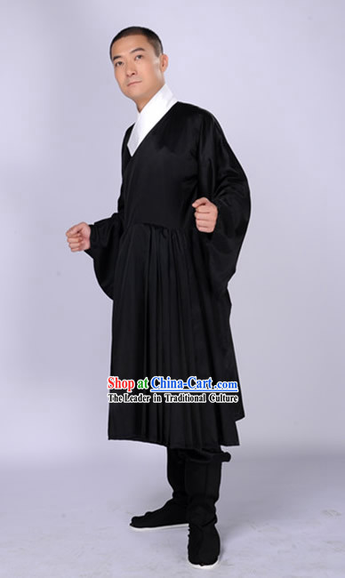 Traditional Chinese Black Hanfu Clothing for Men