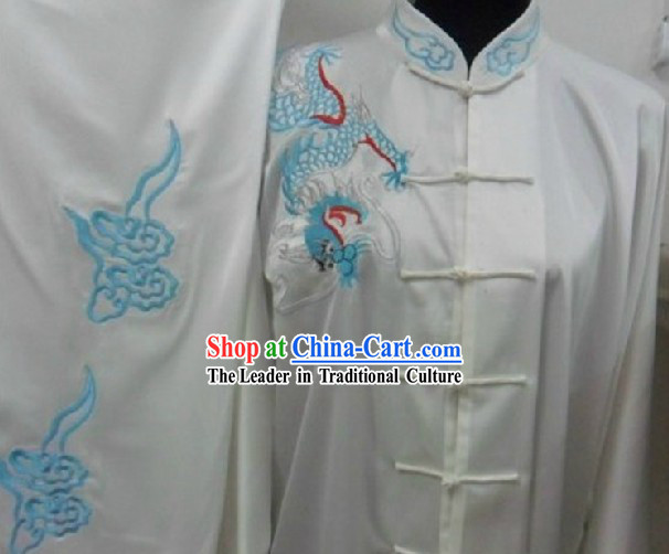 Silk Kung Fu Martial Arts Wing Chun Tai Chi Uniform Clothes Suit