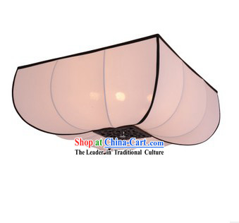 Classic Pure White Traditional Chinese Palace Ceiling Lantern