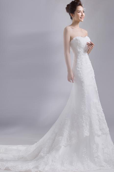 Atelier Aimee Trailing Wedding Dress
