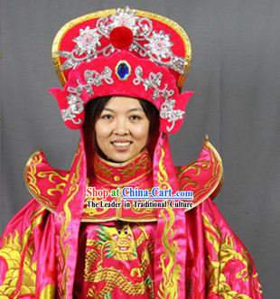 Female Bian Lian Costume Pants Belt Hat and 12 Masks Complete Set