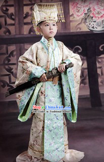 Ancient Palace Prince Costumes for Children