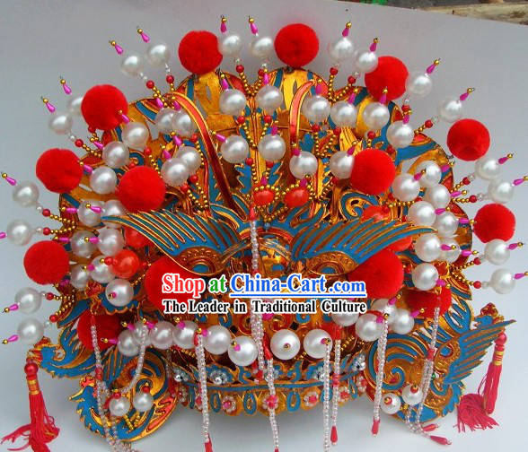 Chinese Traditional Phoenix Crown Headgear for Women