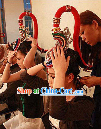 Traditional Chinese She Minority Headwear