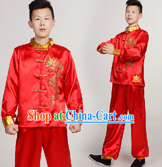 Professional Chinese Waist Dance Costumes for Men