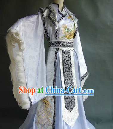 Chinese Stage Performance Classical Teacher Costumes for Men