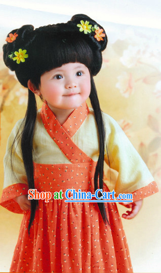 Chinese Classical Hanfu Costumes for Kids