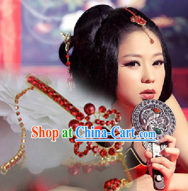 Chinese Classical Wedding Guzhuang Bridal Hair Ornament