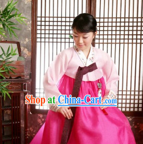 Korean Traditional Female Hanbok Clothing