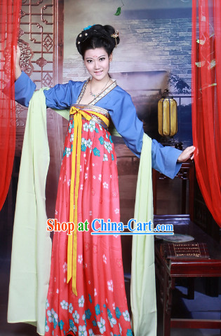 Chinese Tang Dynasty Traditional Skirt for Women