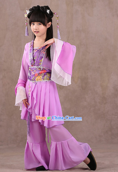 Chinese Classical Performance Dancewear for Kids