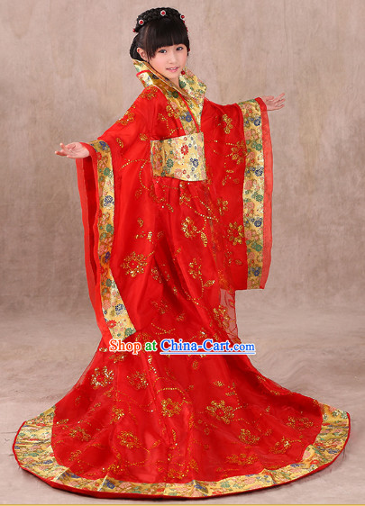 Traditional Chinese Princess Clothes for Kids