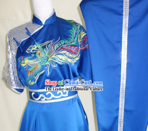 Professional Competition and Performance Silk Martial Arts Uniforms for Adults or Children