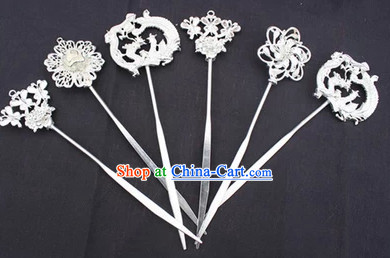 Traditional Miao Silver Hair Pieces