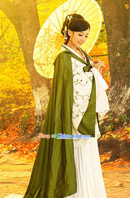 Ancient Chinese Cloud Song Guzhuang Mantle for Women