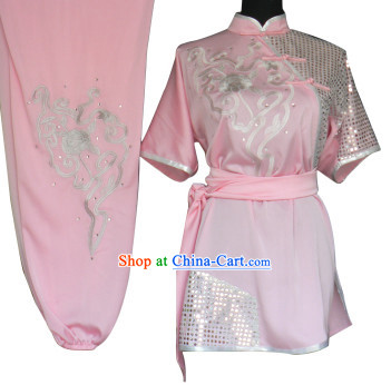 Professional Silk Short Sleeves Competition Costume
