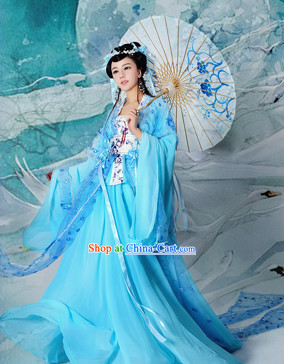 Ancient Chinese Fairy Clothes Complete Set