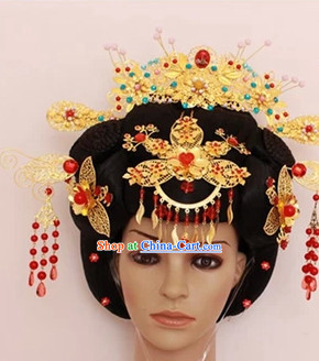 Chinese Traditional Black Wig