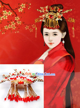 Traditional Chinese Hanfu Headdress