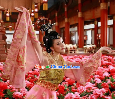 Tang Dynasty Beauty Ancient Dance Suit