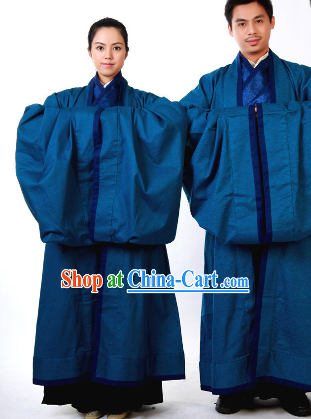 Wide Sleeve Winter Gown for Men