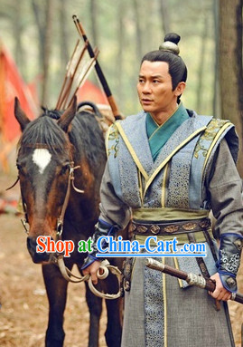 Chinese Tang Dynasty General Clothes online and Coronet Complete Set