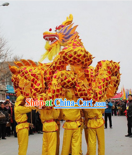 Chinese Spring Festival Dragon dancing Costumes
