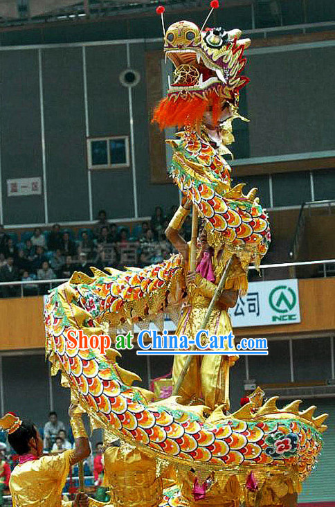 Top Shanghai Dragon Dance Equipment Complete Set